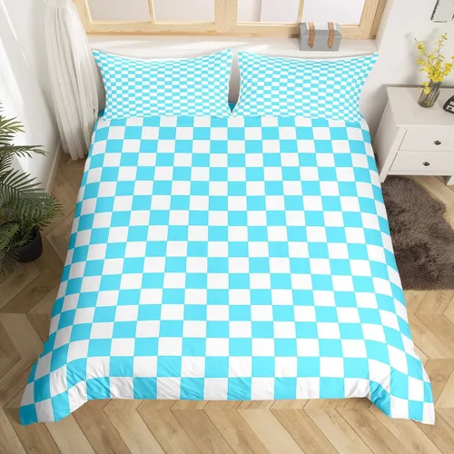 Miniatura 35 de Manfei Juego de ropa de cama de silueta de ciervo, tamaño individual, funda de edredón con patrón de flechas y cuernos con 1 funda de almohada