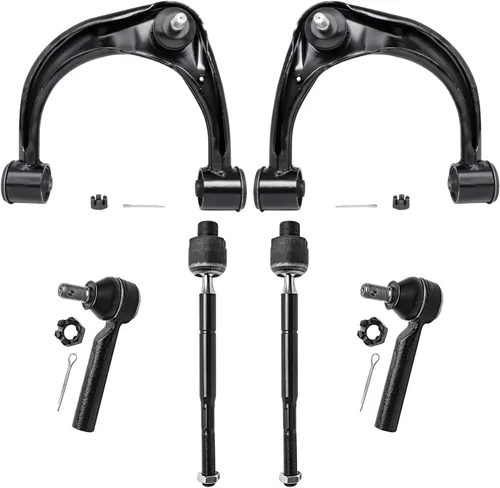 Miniatura 74 de Detroit Axle - Kit de extremo delantero para Chrysler 300 Dodge Charge Challenger 2011-2023, 2 brazos de control inferiores traseros 2 rótulas