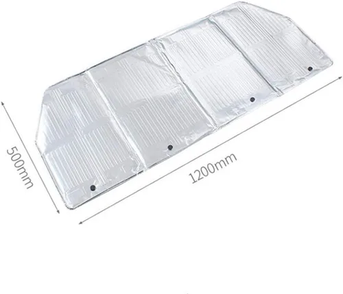 Miniatura 2 de Housoutil Protector de protección antisalpicaduras, protector de estufa de gas, aceite de aluminio para protector de aceite de cocina, protector