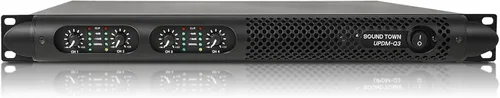 Miniatura 8 de Sound Town Amplificador de potencia PA/DJ de 4 canales Clase D, 4 x 720W RMS a 4 ohmios, espacio en rack de 1U (NIX-D4800)