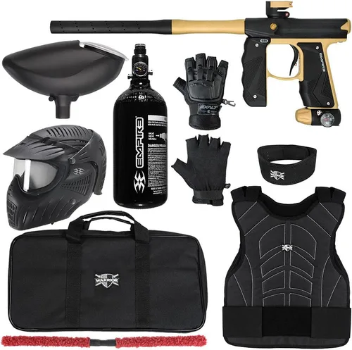 Miniatura 7 de Action Village Empire Mini GS TP Level 2 Kit de pistola de paintball protector