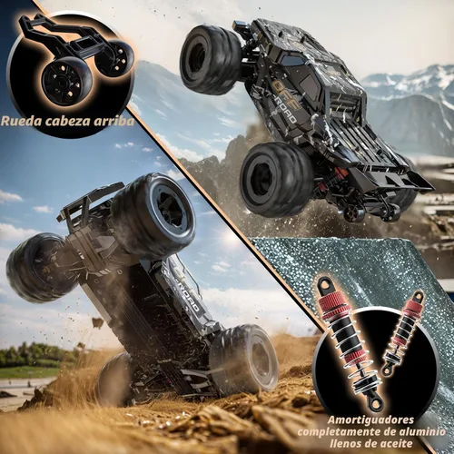 Miniatura 5 de DEERC 9309E - Coches RC todoterreno rápidos para adultos 40KPH, camioneta monstruo de control remoto todoterreno eléctrico 4WD, coche de alta
