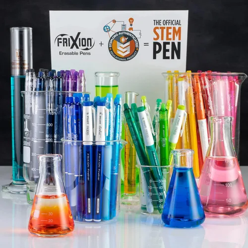 Miniatura 8 de PILOT FriXion Ball - Bolígrafos de tinta de gel borrables y recargables, punta fina, tinta color negro, paquete de 12 unidades (31550)