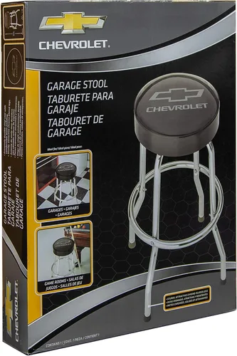 Miniatura 4 de Plasticolor 004790R01 Taburete de garaje negro/gris (Chevrolet)