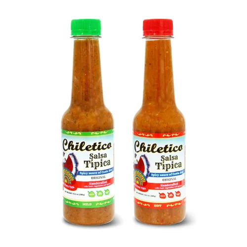 Miniatura 4 de Chiletico - Salsa tradicional de Costa Rica, picante, 10.5 fl oz, paquete de 1 Hot Sauce