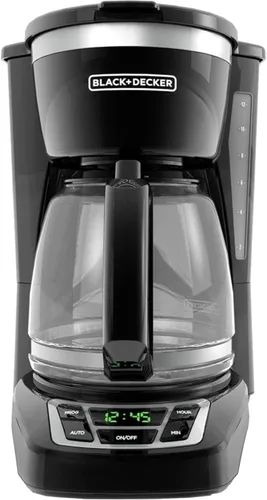 Miniatura 11 de BLACK+DECKER Split Brew - Cafetera digital de 12 tazas, CM0122, café helado o caliente, programable, toque rápido, mantiene el calor de 4 horas