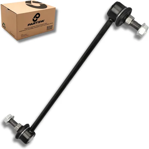 Miniatura 9 de PartsW - Kit de suspensión de 2 piezas de eslabones de extremo de barra estabilizadora delantera de alta resistencia