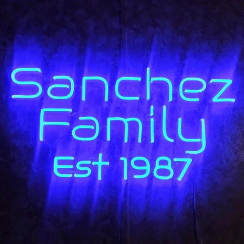 Miniatura 2 de Letrero de neón personalizable con luces LED regulables para negocios, bares, BBQ, peluquería, salón de manicura, salón de belleza, tienda, estudio