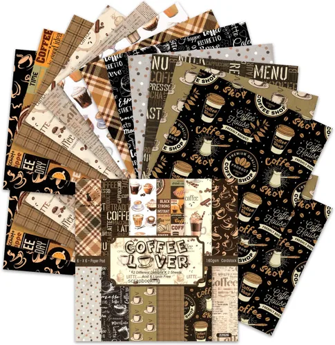 Miniatura 9 de BLEDS Papel de álbum de recortes, bloc de 24 hojas de papel para álbumes de recortes de manualidades de 12x12 pulgadas con patrón de galaxia