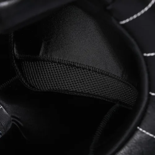Miniatura 5 de Harssidanzar Casco de motocicleta con visera única, cara abierta, motocicleta, scooter, ciclomotor, casco crucero, aprobado por DOT, para hombres