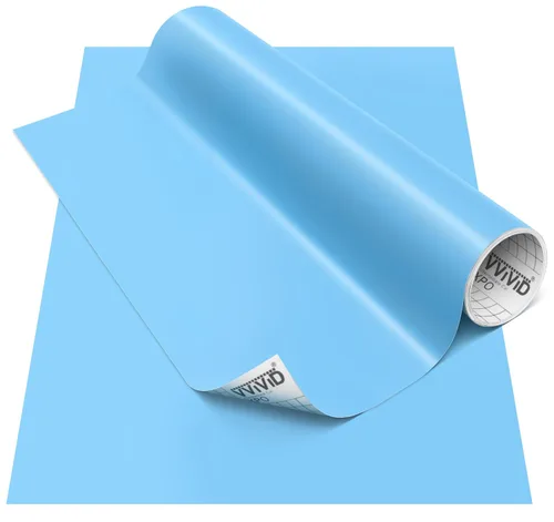 Miniatura 81 de VViViD DECO65 - Vinilo adhesivo permanente brillante azul oscuro, 11.8 pulgadas x 84 pulgadas (7 pies)