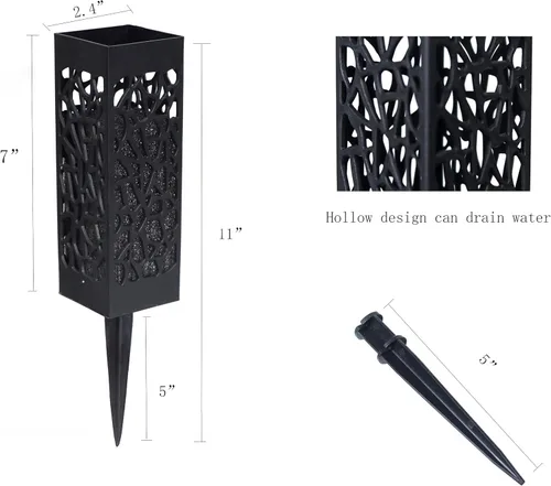 Miniatura 7 de LVXINLI 2 juegos de flores artificiales para cementerios, decoraciones de tumba al aire libre con rosas, hermosos arreglos florales con jarrón