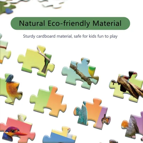 Miniatura 3 de Rompecabezas de 300 piezas para adultos, adolescentes y niños, idea de regalo feliz para la familia, pájaros de animales