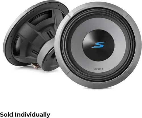 Miniatura 5 de Alpine S2-W12D2 - Subwoofer dual para automóvil de 2 ohmios de 12 pulgadas, 1800 W máximo, 600 W RMS