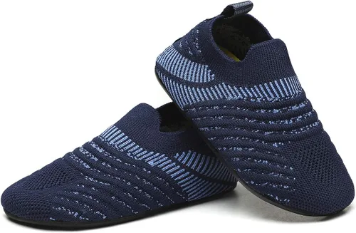 Miniatura 5 de Hayeabi Pantuflas de casa ligeras para interiores y exteriores, con agarre antideslizante, zapatos cómodos para el hogar para niños y niñas