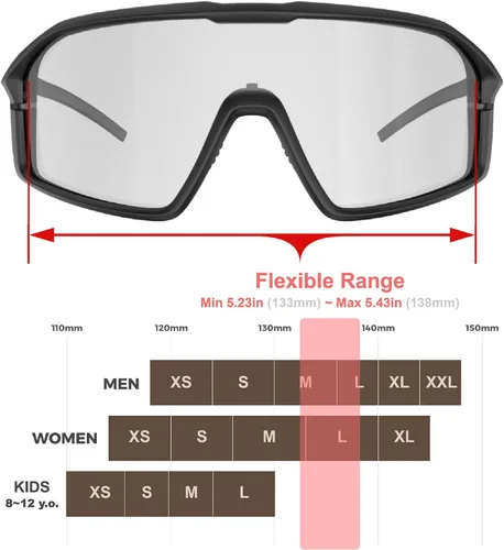 Miniatura 3 de Living out your qool time Gafas de sol polarizadas para ciclismo para mujeres y hombres, golf, correr, voleibol, MTB y deportes al aire libre