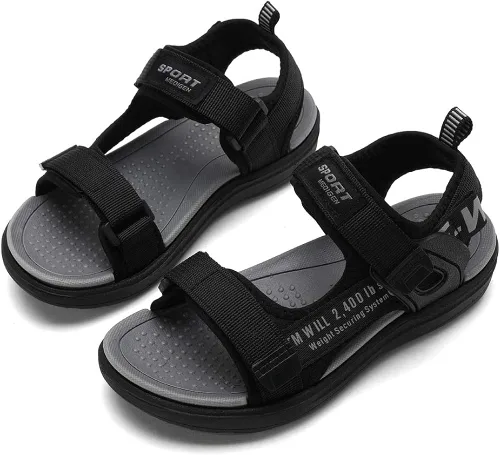 Miniatura 6 de kulebear Sandalias deportivas de verano para niños senderismo playa al aire libre puntera abierta sandalias deportivas para niños