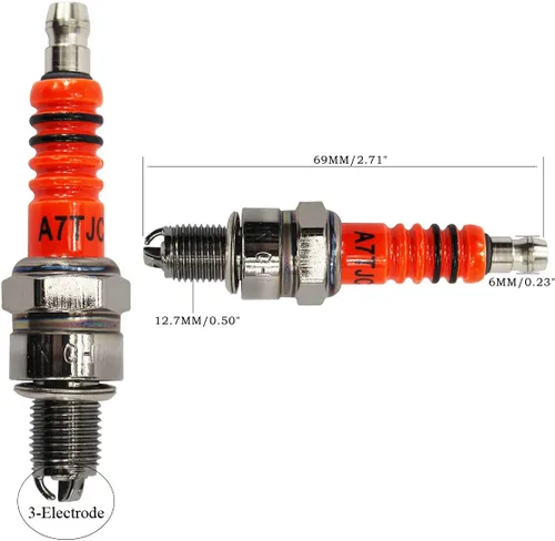 Miniatura 5 de PRO BAT Juego Completo de Cableado Eléctrico, Bobina, CDI, Bujía para Kits de 50cc 70cc 90cc 110cc 125cc ATV, Quad, Pit, Dirt Bike, Buggy, Go Kart