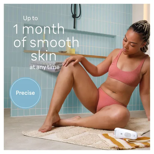 Miniatura 3 de Braun Depiladora Silk-épil 5, dispositivo de depilación, afeitadora y recortadora para mujer, húmeda y seca, incluye tapa de contacto para la piel