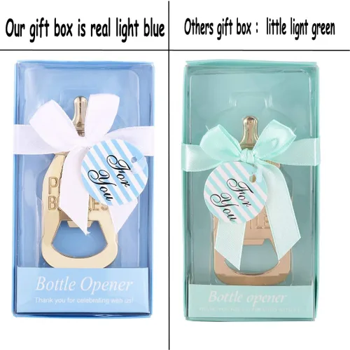 Miniatura 4 de Juego de 24 abridores de botellas para baby shower, recuerdos para invitados con forma de abrebotellas, regalos para baby shower, suministros
