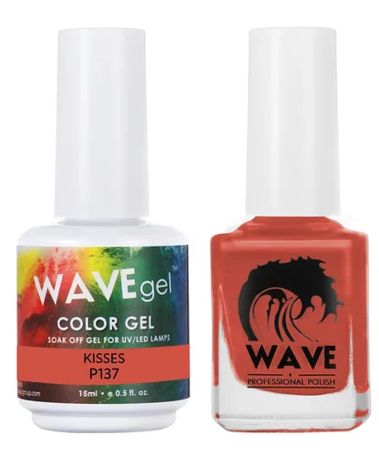 Miniatura 197 de WAVEGEL - Juego dúo de gel y esmalte de uñas a juego - Colección Simplicity - #P109 Blizzard I 0.5 onzas