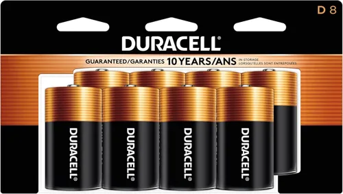 Miniatura 8 de Duracell - Pilas alcalinas CopperTop D con paquete resellable - Batería D multiusos de larga duración para el hogar y la empresa - 8