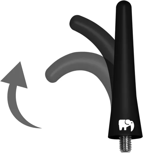 Miniatura 7 de ONE250 Antena de núcleo de cobre corto de 2.5 pulgadas, compatible con Mazda MX-5 Miata (2006-2024), Mazda2 (2002-2016), Mazda5 (1999-2019), Mazda3