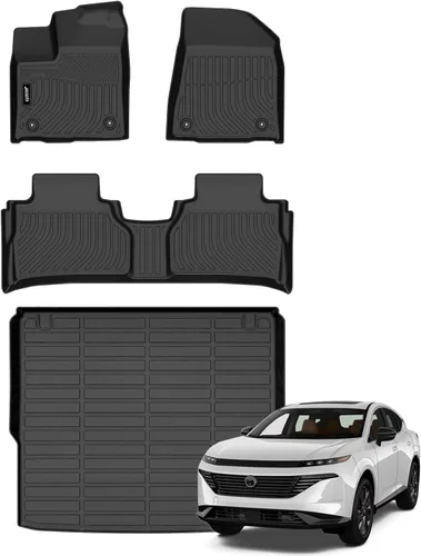 Miniatura 47 de Juego completo de tapetes de auto para todo tipo de clima, revestimiento automotriz para piso y maletero