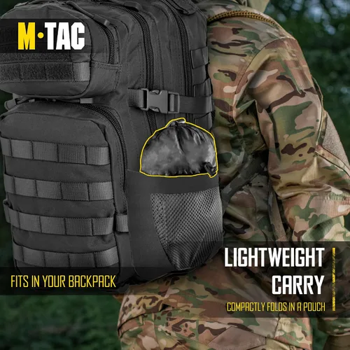 Miniatura 6 de M-Tac Poncho de Lluvia Táctico - Poncho Militar del Ejército Refugio - Ponchos de Lluvia Impermeables Ripstop para Acampada, Senderismo, Caza al