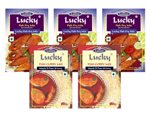 Miniatura 8 de Lucky Combo de cordero/curry de cordero, paquete de 5 (3 Carne y 2 Korma)