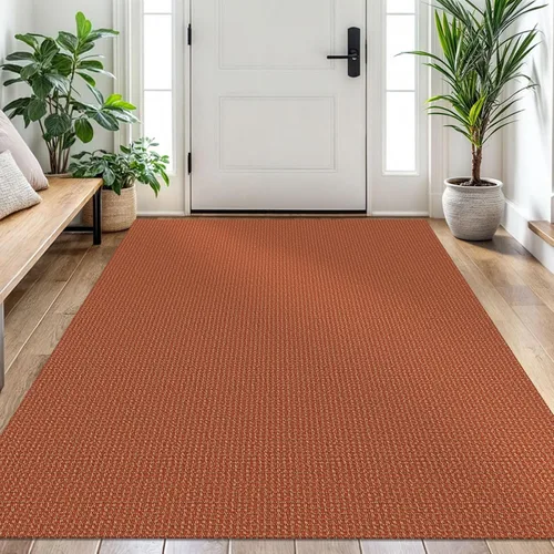 Miniatura 181 de EARTHALL Alfombra de pasillo 3x14 pies, alfombras lavables extra largas para pasillos, tejidas, antideslizante, alfombra trenzada para entrada