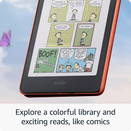 Miniatura 3 de Amazon Kindle Colorsoft Kids de 16 GB (último modelo). Liviano, compacto y diseñado para leer, sin aplicaciones, videos ni juegos. Con funda