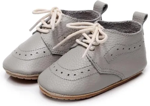 Miniatura 2 de Mocasines de cuero para bebés, niños y niñas, cómodos zapatos de vestir Oxford, zapatos de boda, zapatos para primeros pasadores, zapatos de cuna