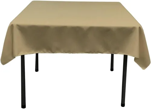 Miniatura 42 de LA Linen. Mantel cuadrado de popelina de poliéster