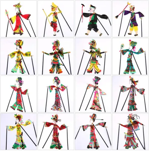 Miniatura 6 de LimiFas - Marionetas de mano con sombra, 15.0 x 9.6 in, diseño de sombras chinas, Plástico, Diaochan