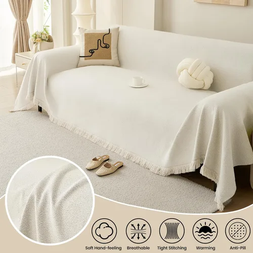 Miniatura 5 de Funda para Sillón de Sofá de Chenilla Lavable Protector de Muebles Funda para Sofá Reclinable de 1 Pieza Cojín Resistente a Manchas Funda para Silla