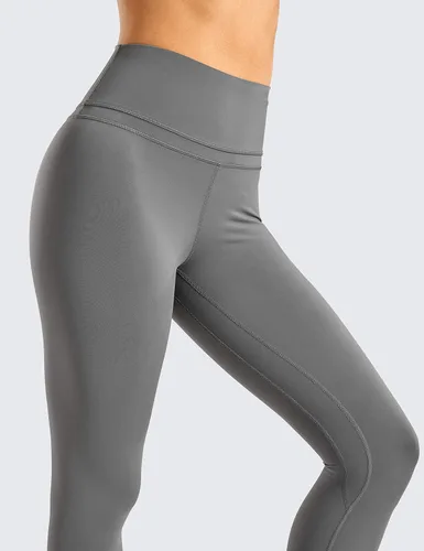 Miniatura 11 de CRZ YOGA Leggings de entrenamiento para mujer con sensación de desnudez cepillada de 25 pulgadas, pantalones de yoga de compresión de cintura alta