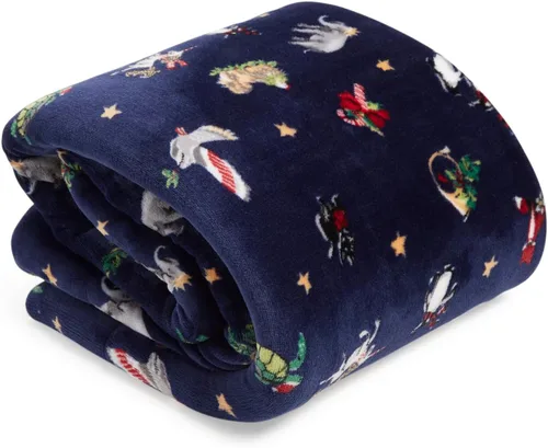 Miniatura 9 de Vera Bradley Manta Throw de Lana Polar Cozy Life para Mujer, Tamaño único