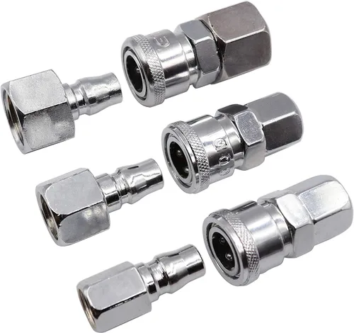 LBY Kit de acoplador y enchufe de aire, accesorios industriales para manguera de aire tipo C, conector neumático para compresor, SF20/30/40 +