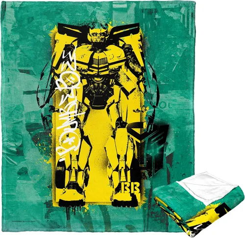 Miniatura 14 de Northwest Transformers - Manta de seda táctil, 50 x 60 pulgadas, modo bestia