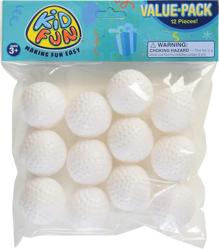 Miniatura 2 de Pelotas de golf de plástico de calidad, paquete de 12
