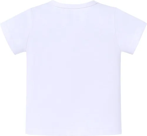 Miniatura 3 de ODASDO Conjunto de camiseta de manga corta para bebé, diseño de dinosaurio, 1º, 2º y 3º cumpleaños