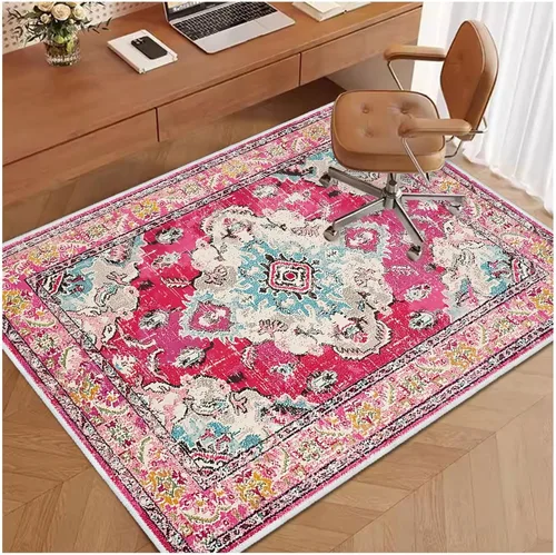 Tapete para silla de 4 x 5 pies, 48 x 60 pulgadas, tapete antideslizante para sillas de escritorio de oficina, tapete para silla de juegos de