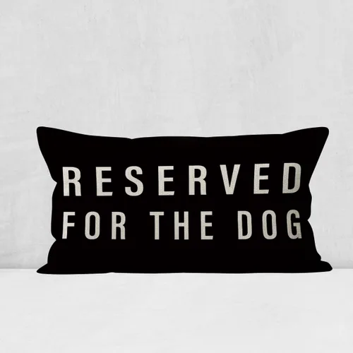 Miniatura 11 de Reservado para la funda de almohada del perro, regalos para amantes de los perros, decoración del perro, divertida funda de almohada para perro
