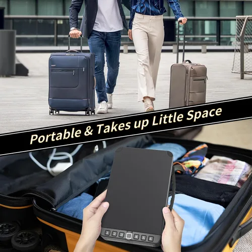 Miniatura 4 de Caja fuerte para pistola, caja de seguridad biométrica de acceso rápido, se adapta a la mayoría de pistolas para entusiastas de los viajes, caja