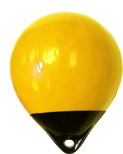 KUFA Amarillo/Negro 12 "Diámetro (inflado Tamaño: 12.0 in x 15.0 in) Mark Boya Amarre Boya Anclaje Boya Elevador Boya Trampa Boya A30Y