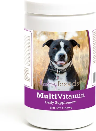 Miniatura 201 de Healthy Breeds Bulldog francés multivitamínico suave masticable para perros 180