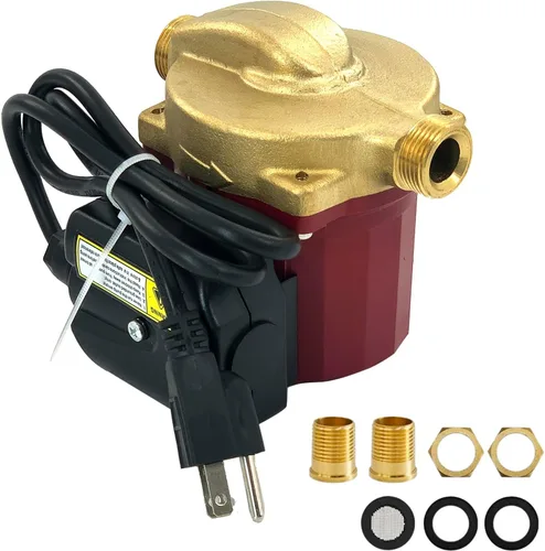 Miniatura 7 de UPS26-99FC 52722512 Bomba de circulador de agua/bomba de caldera 1/6HP Compatible con calefacción radiante, calefacción hidrónico, calefacción