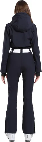 Miniatura 60 de GSOU SNOW Traje de esquí para mujer, traje de nieve delgado de una pieza, chaqueta de nieve, impermeable, resistente al viento, deportes al aire