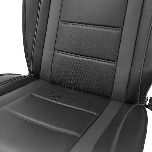 Miniatura 5 de FH GROUP PU208102 amortiguadores futuristas para el asiento del par del frente (leatherette con respaldo antideslizante), adecuado para la mayoría